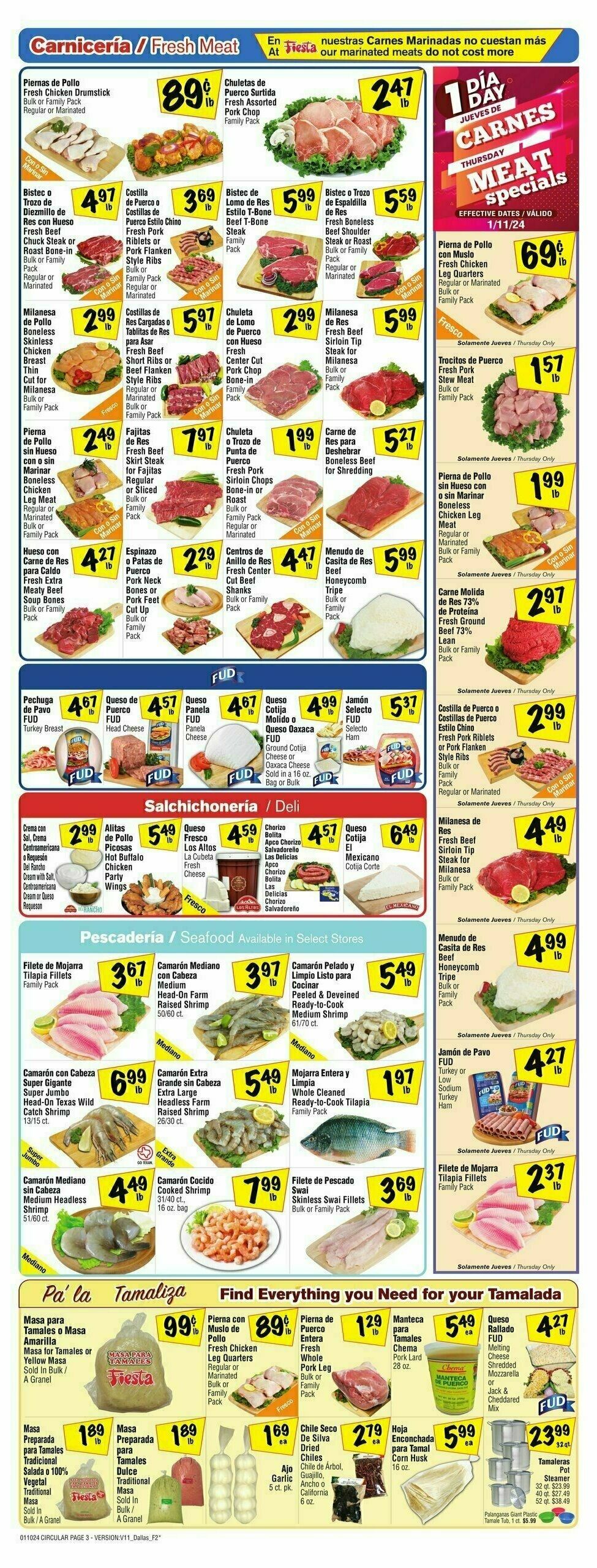 Fiesta Mart Weekly Ad from January 10