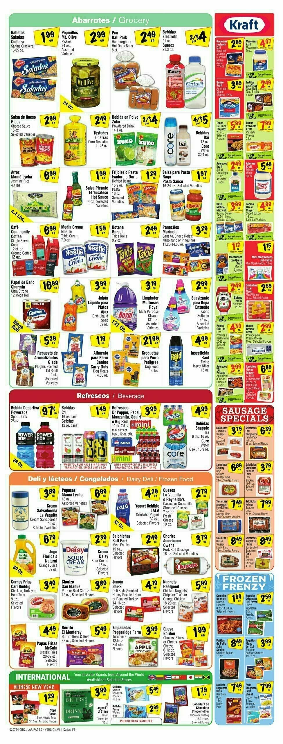 Fiesta Mart Weekly Ad from February 7