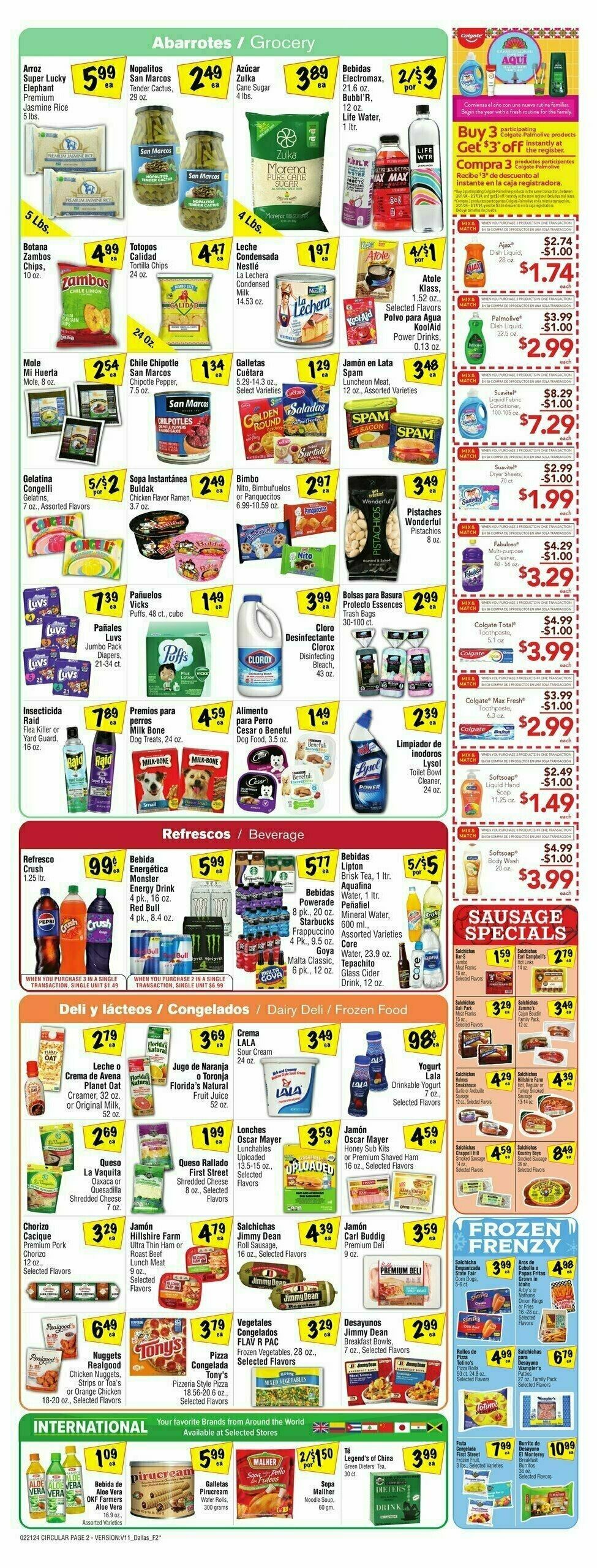 Fiesta Mart Weekly Ad from February 21
