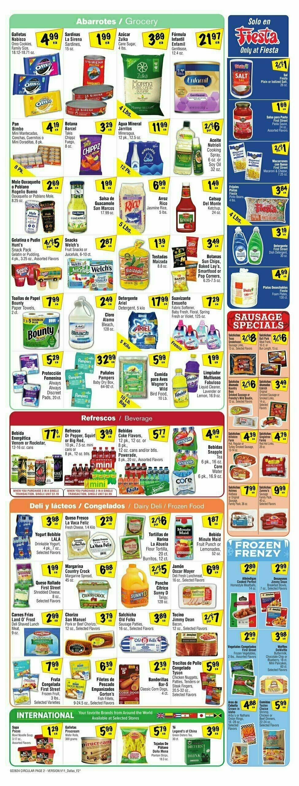 Fiesta Mart Weekly Ad from February 28