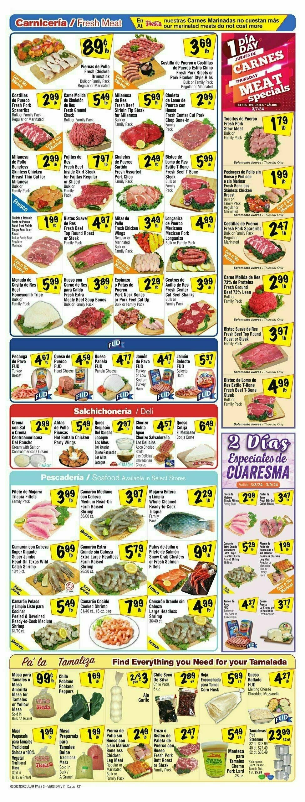 Fiesta Mart Weekly Ad from March 6