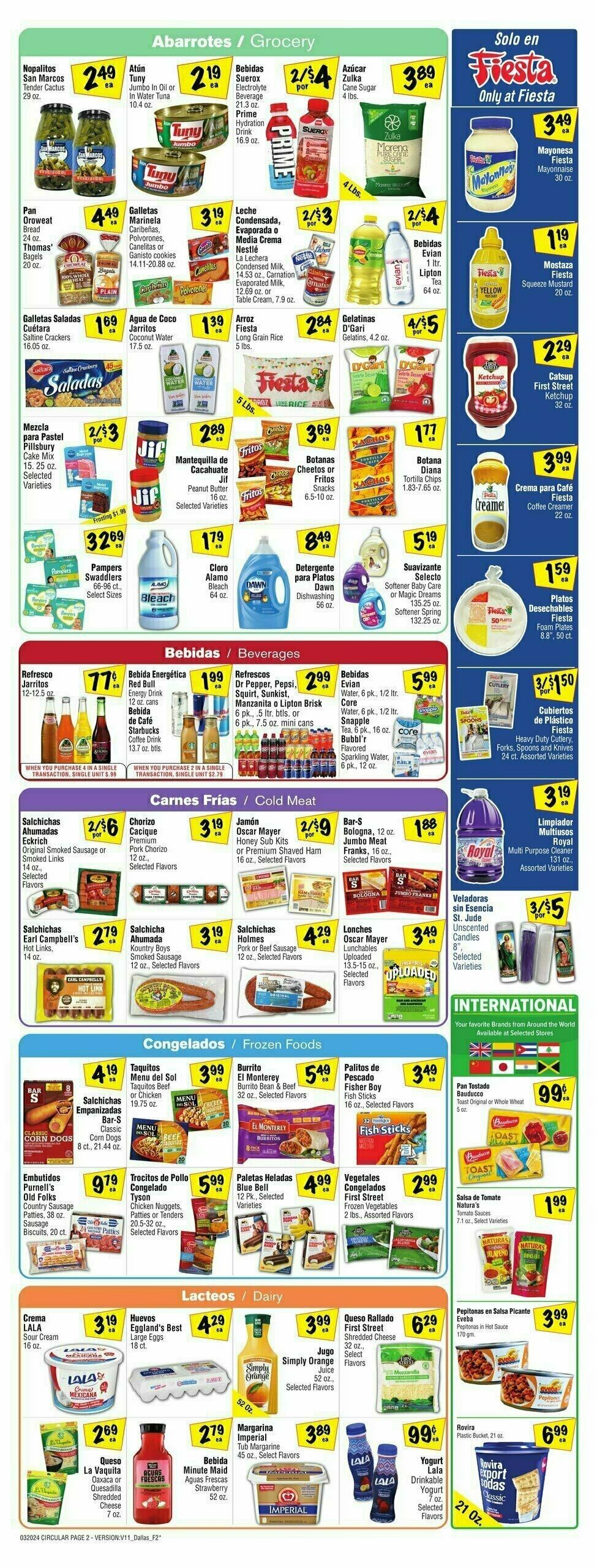 Fiesta Mart Weekly Ad from March 20