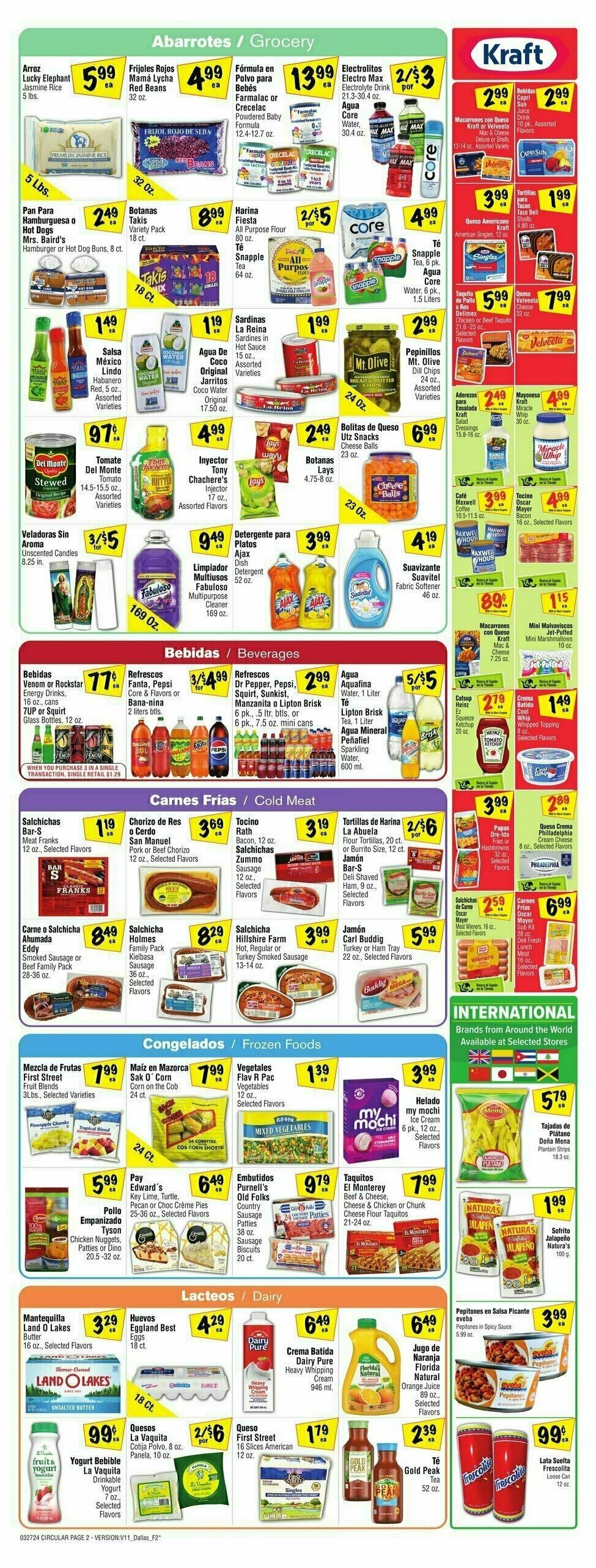 Fiesta Mart Weekly Ad from March 27