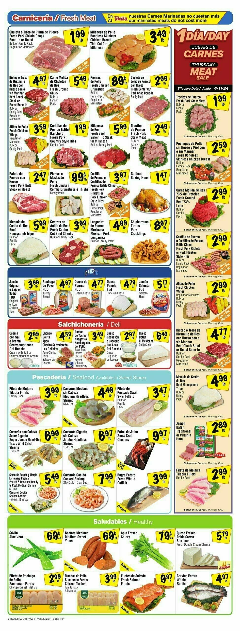 Fiesta Mart Weekly Ad from April 10
