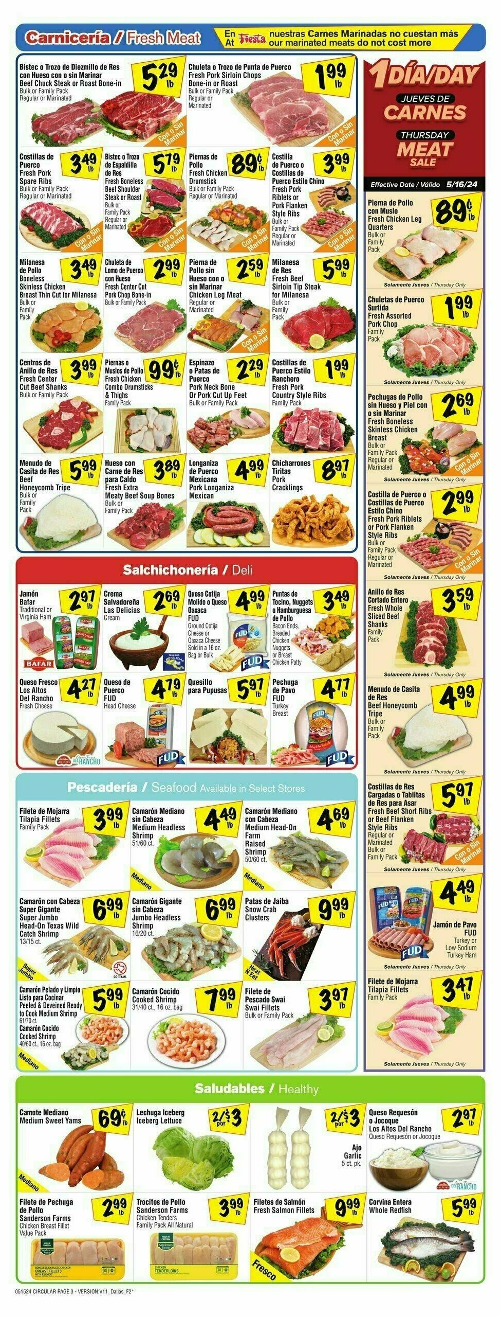 Fiesta Mart Weekly Ad from May 15
