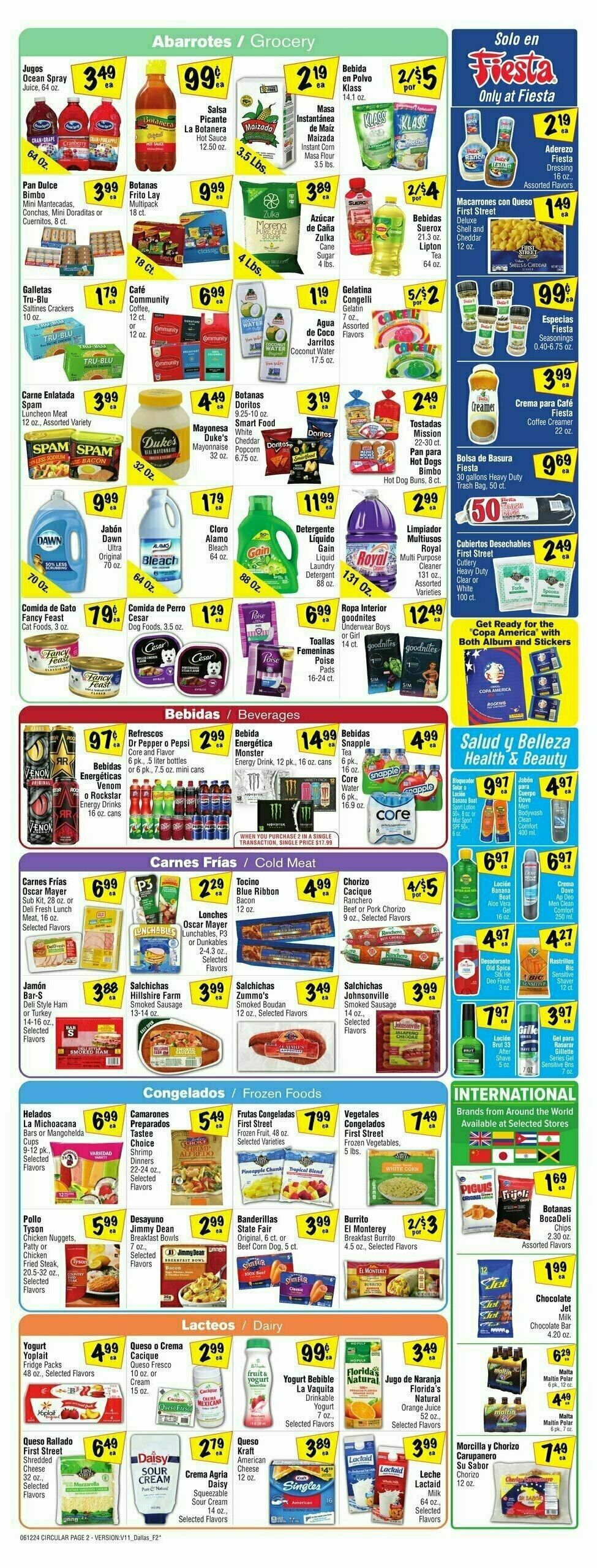 Fiesta Mart Weekly Ad from June 12