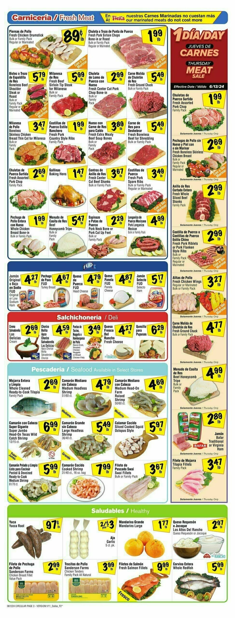 Fiesta Mart Weekly Ad from June 12