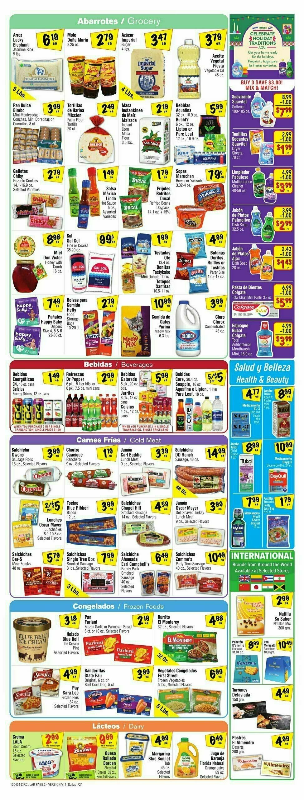 Fiesta Mart Weekly Ad from December 4
