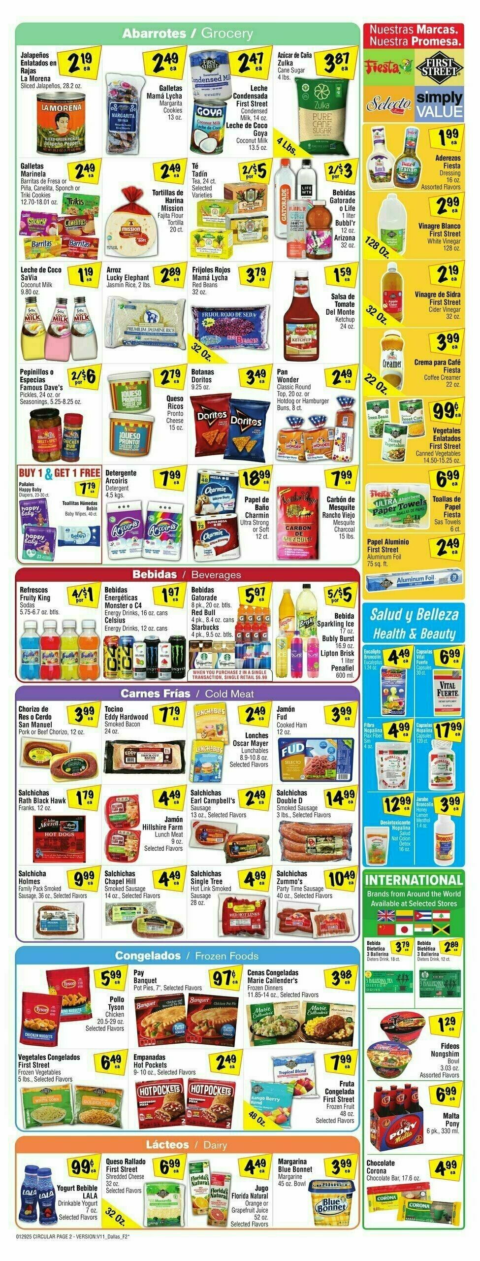 Fiesta Mart Weekly Ad from January 29