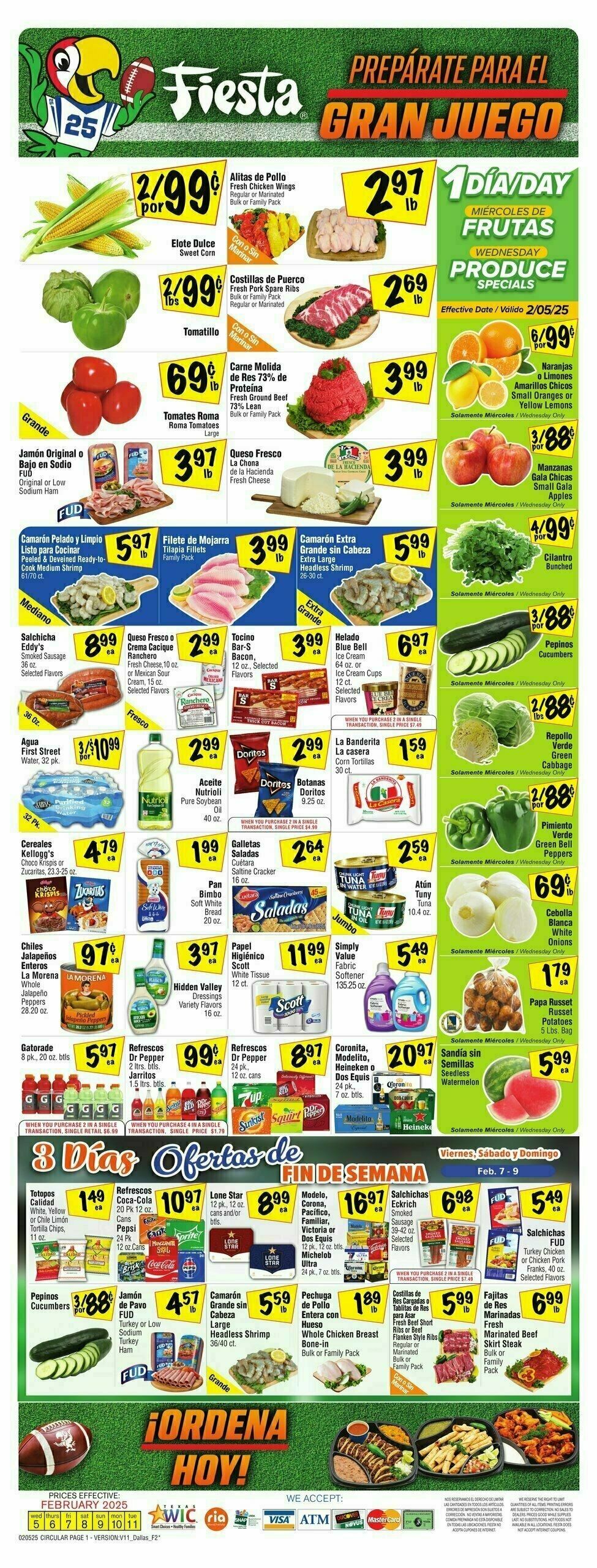 Fiesta Mart Weekly Ad from February 5