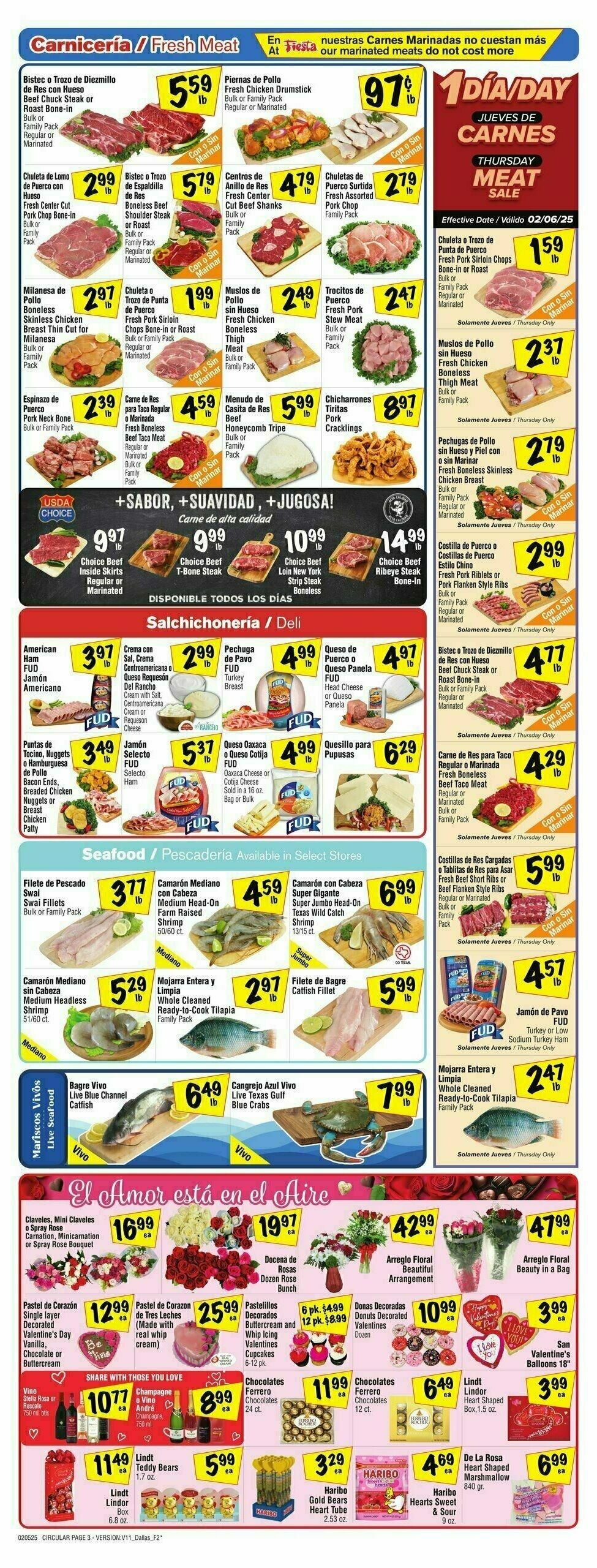 Fiesta Mart Weekly Ad from February 5