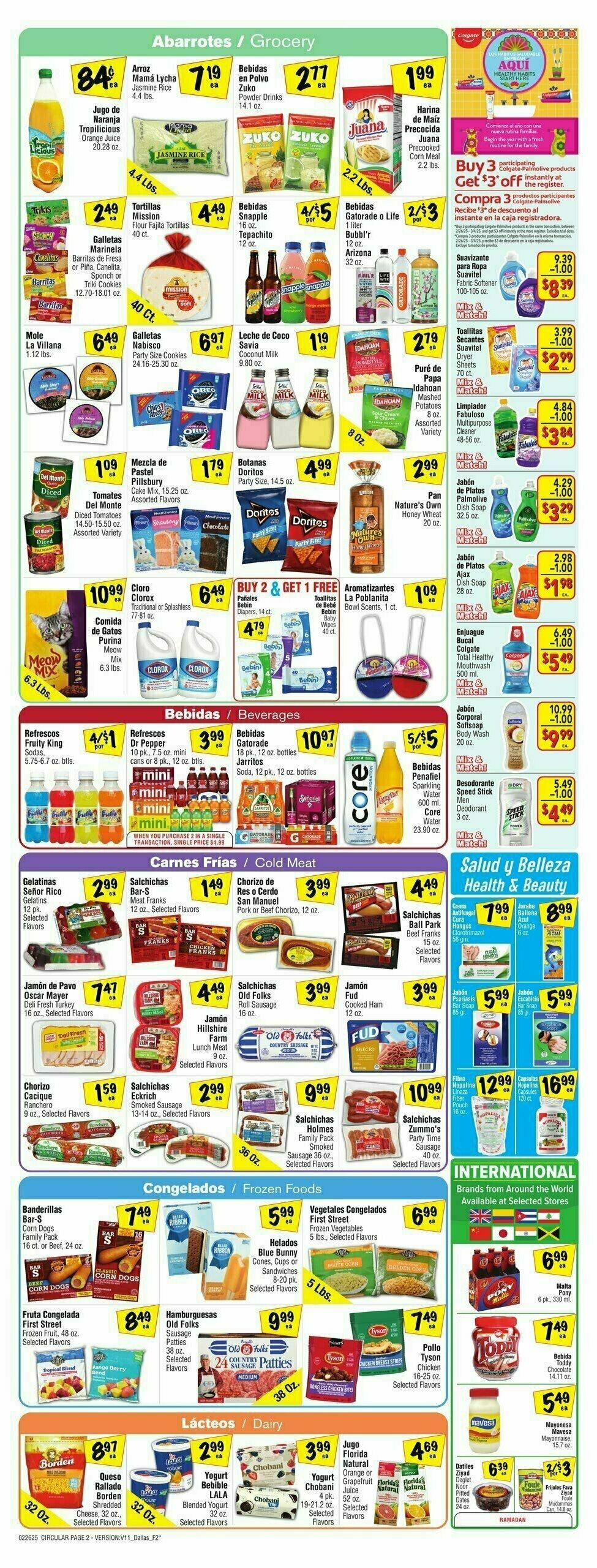 Fiesta Mart Weekly Ad from February 26