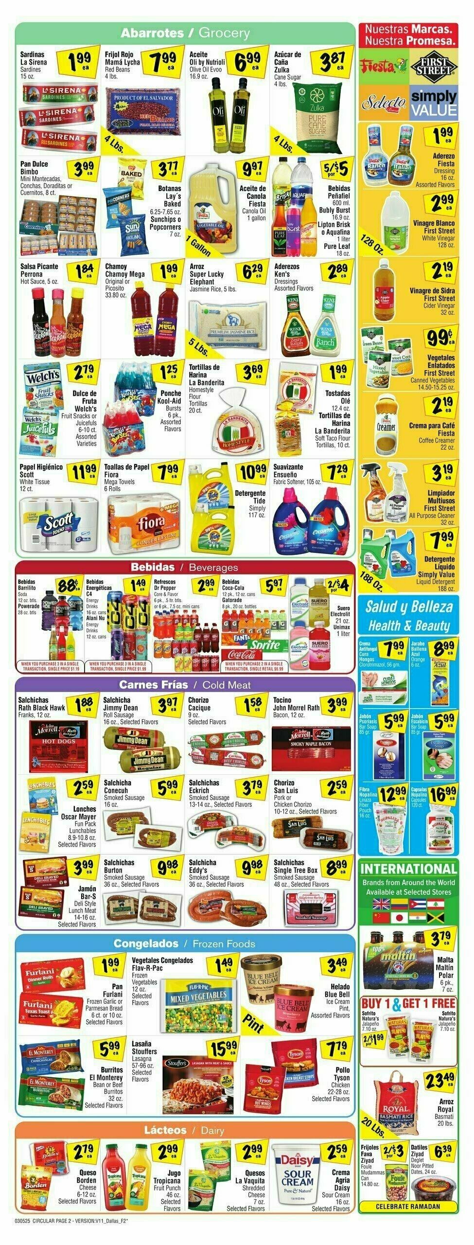 Fiesta Mart Weekly Ad from March 5