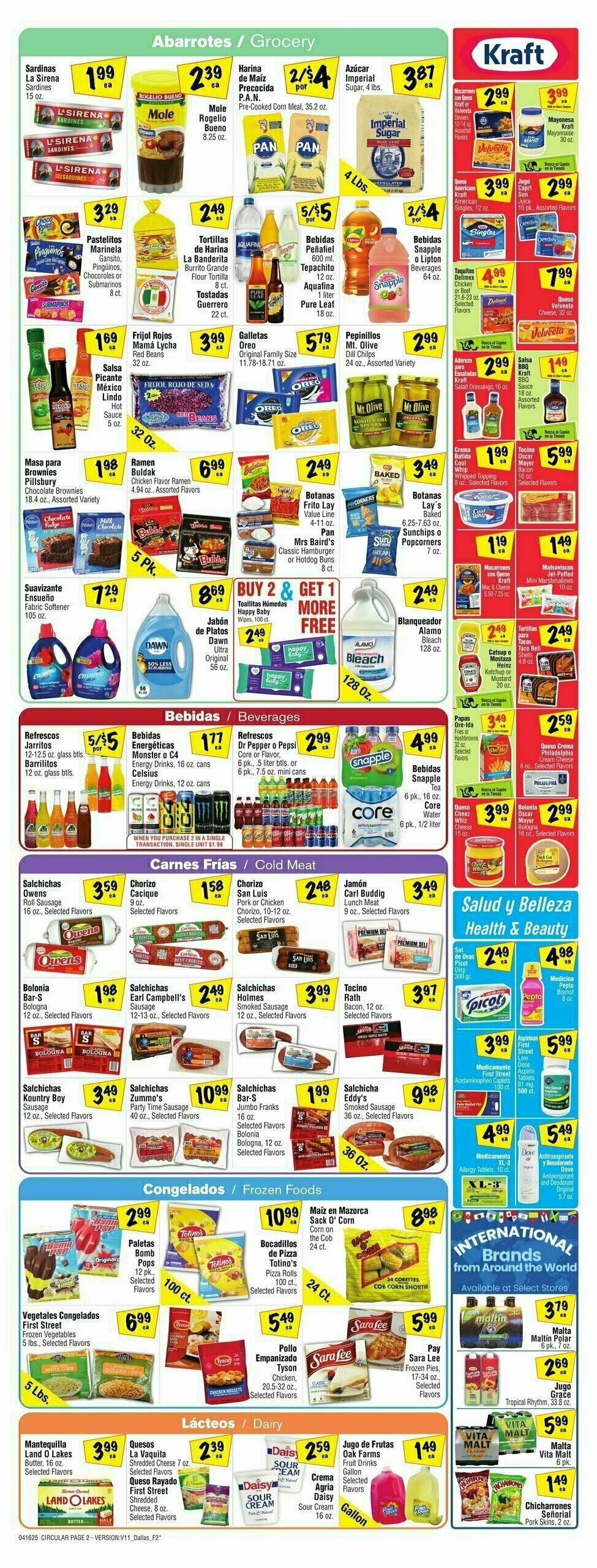Fiesta Mart Weekly Ad from April 16