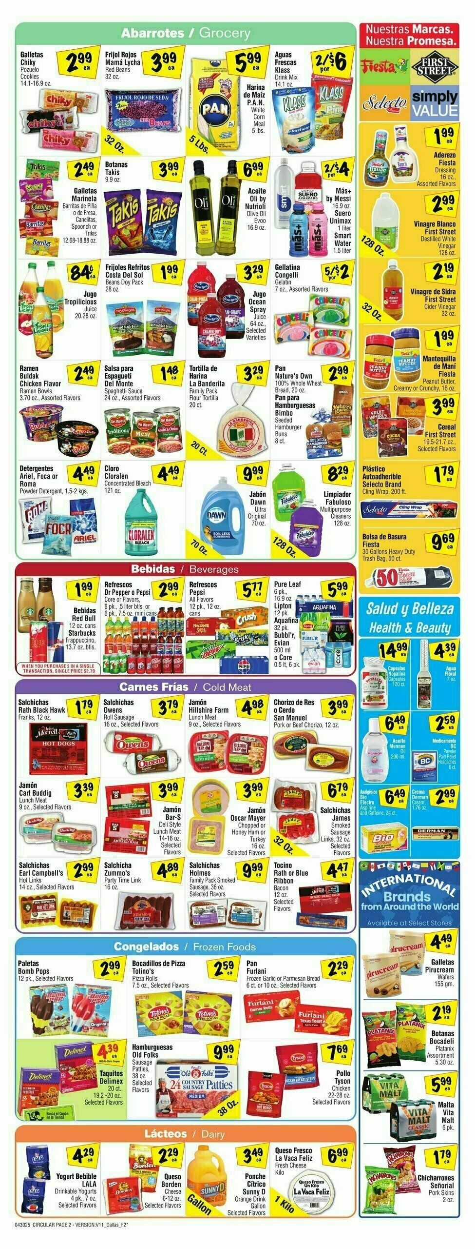 Fiesta Mart Weekly Ad from April 30