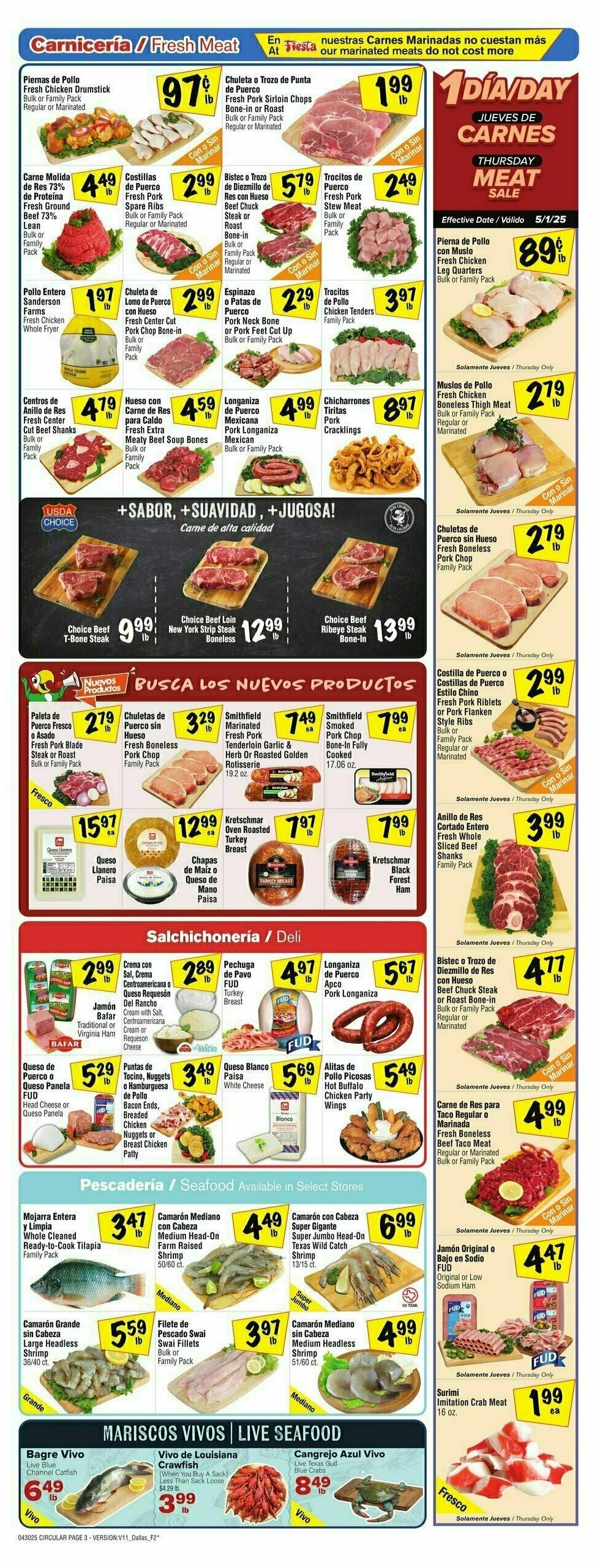 Fiesta Mart Weekly Ad from April 30