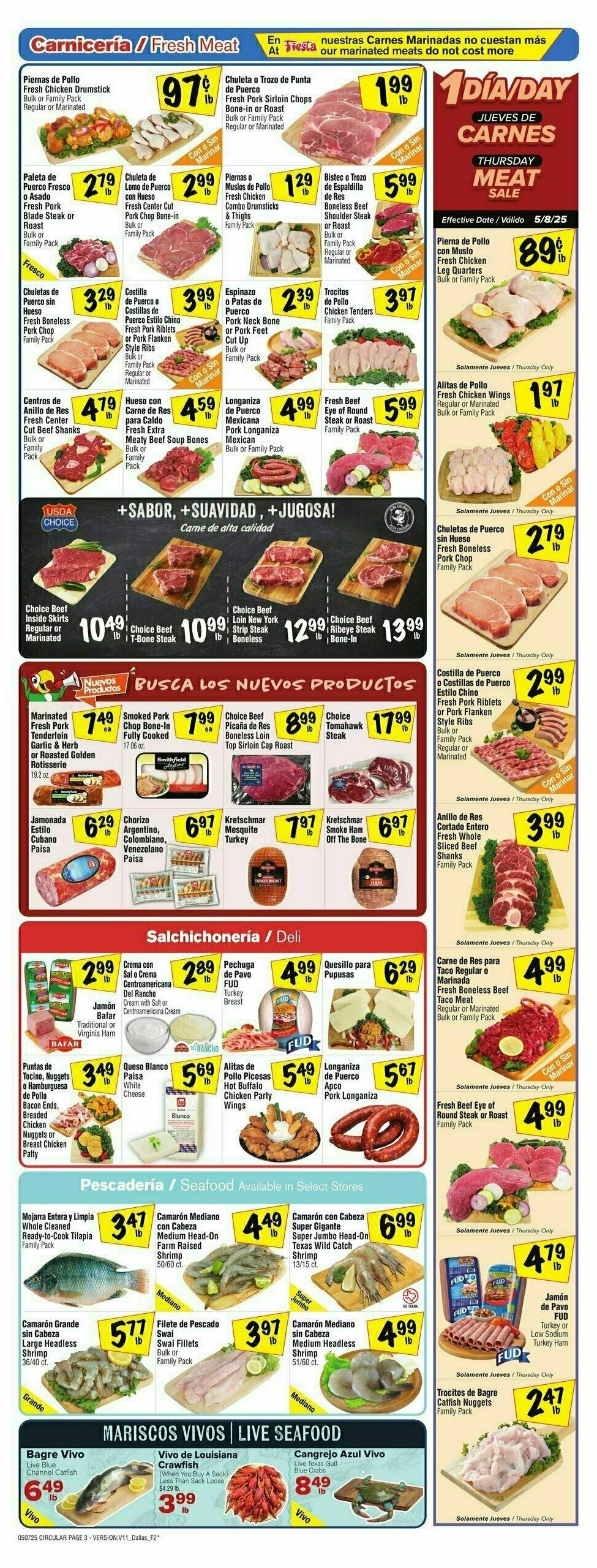 Fiesta Mart Weekly Ad from May 7