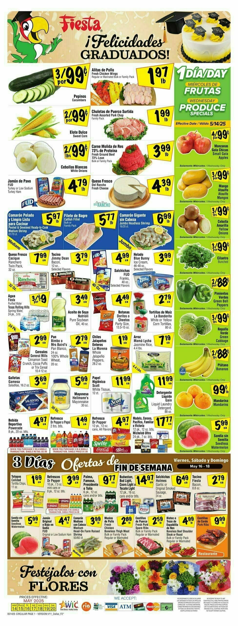 Fiesta Mart Weekly Ad from May 14