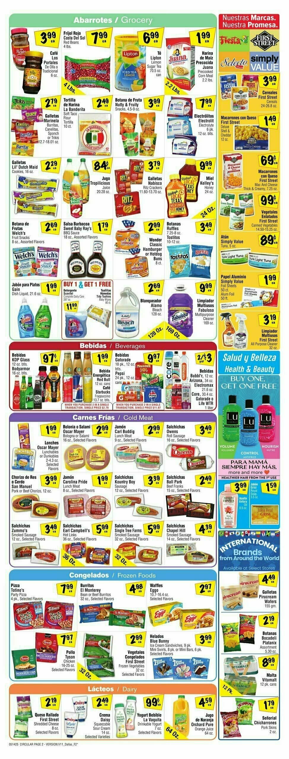 Fiesta Mart Weekly Ad from May 14
