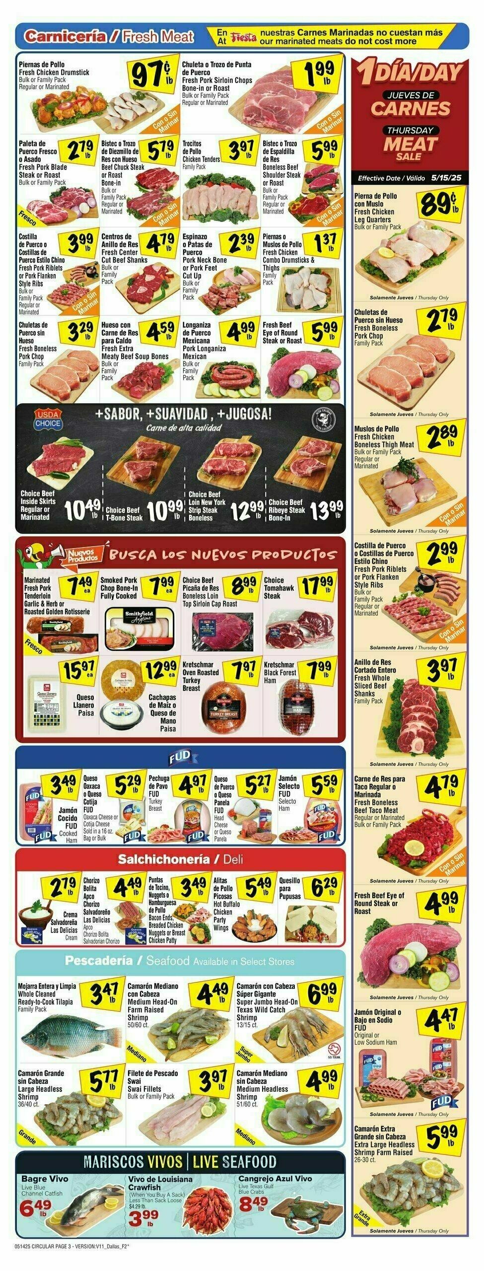 Fiesta Mart Weekly Ad from May 14