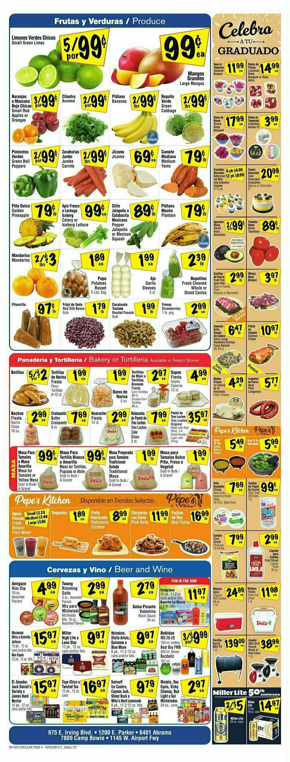 Fiesta Mart Weekly Ad from May 14