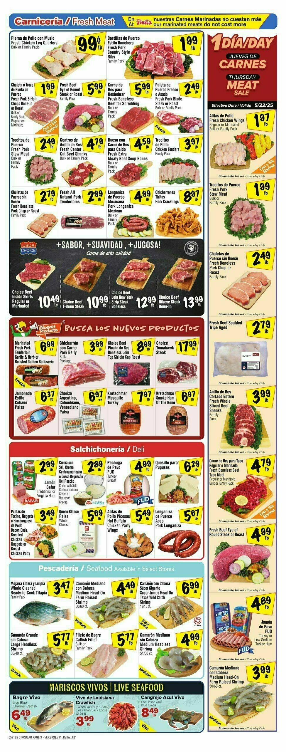 Fiesta Mart Weekly Ad from May 21