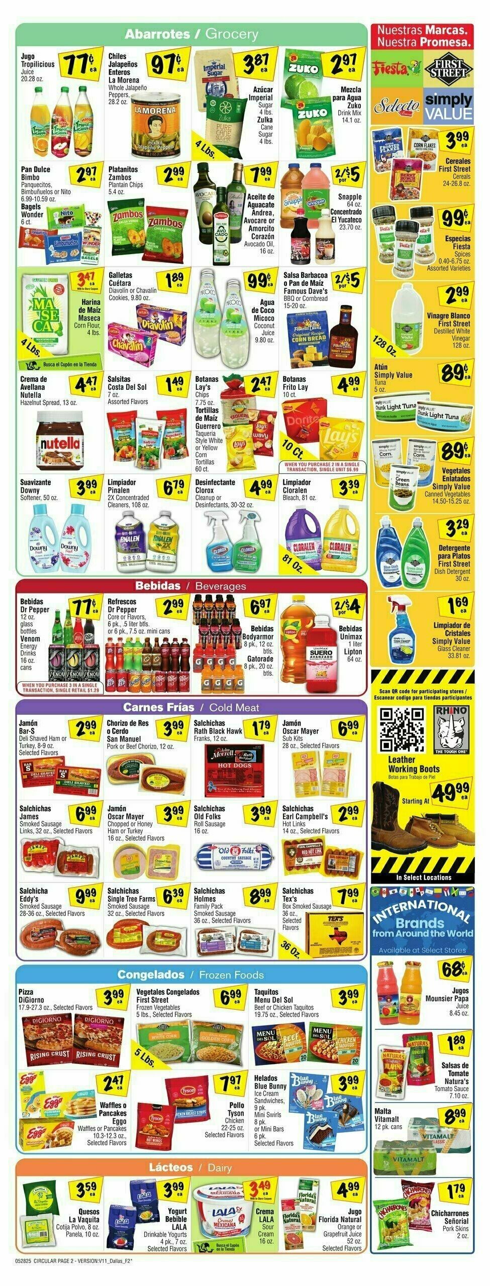 Fiesta Mart Weekly Ad from May 28