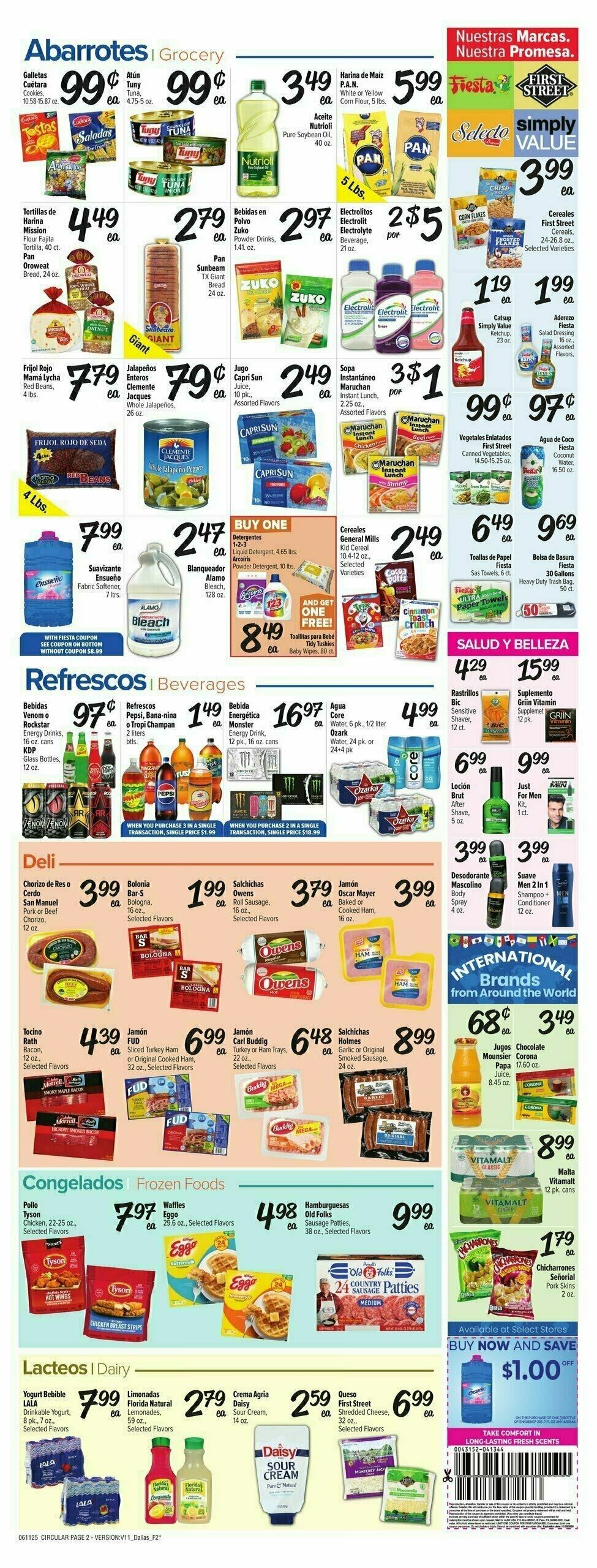 Fiesta Mart Weekly Ad from June 11