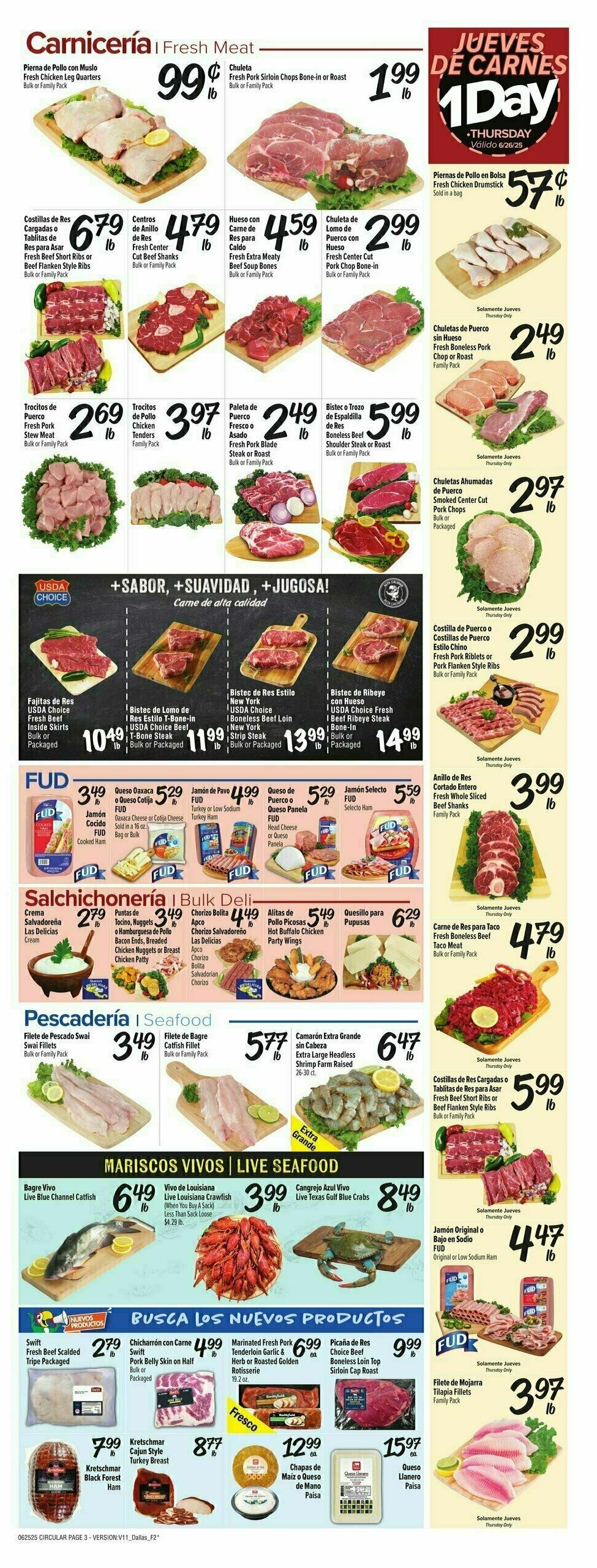 Fiesta Mart Weekly Ad from June 25