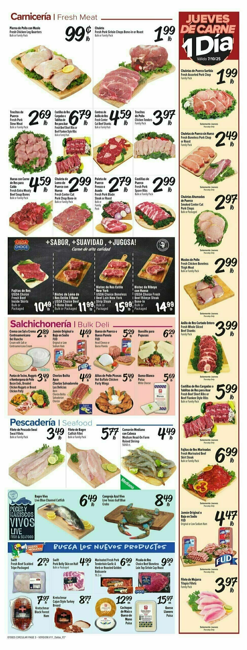 Fiesta Mart Weekly Ad from July 9