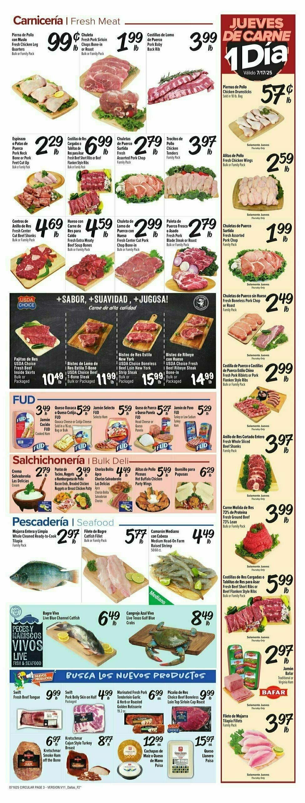 Fiesta Mart Weekly Ad from July 16