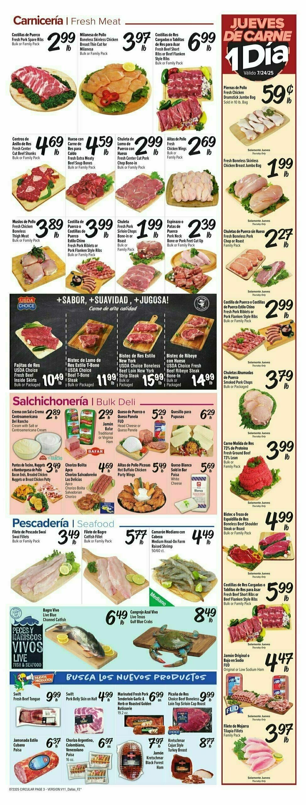 Fiesta Mart Weekly Ad from July 23