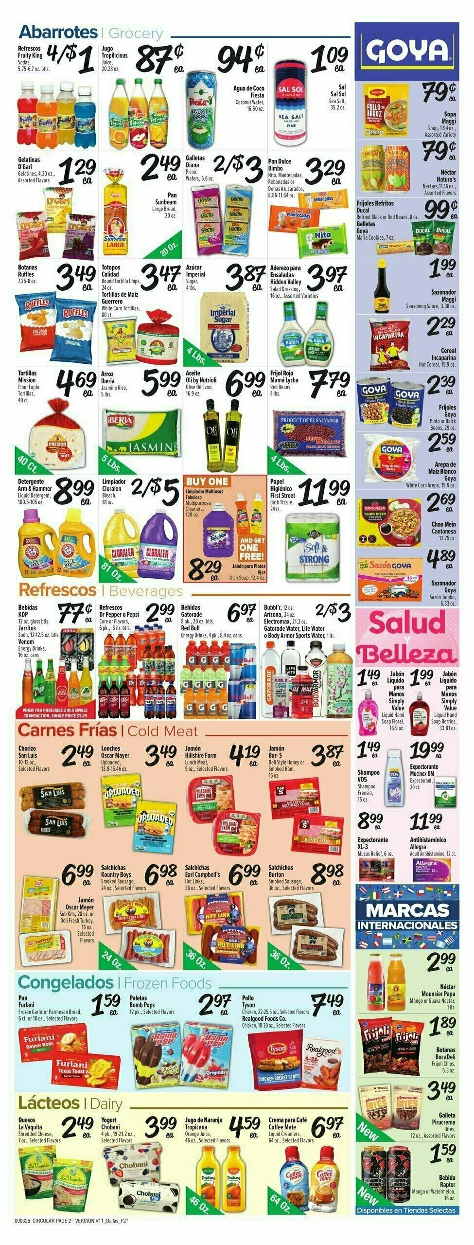 Fiesta Mart Weekly Ad from September 3