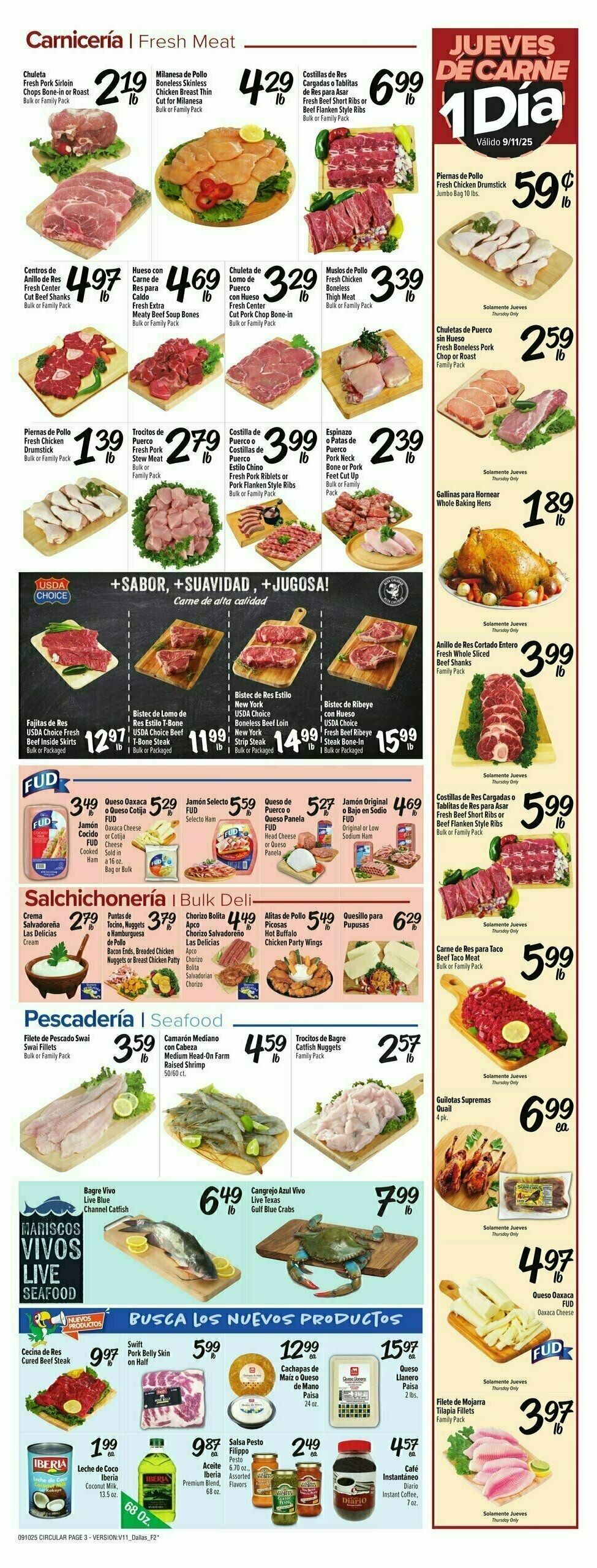 Fiesta Mart Weekly Ad from September 10