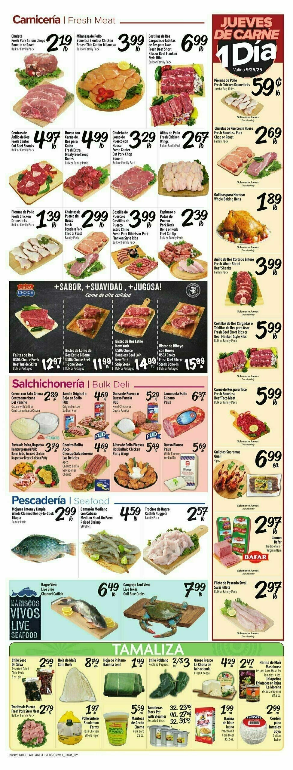 Fiesta Mart Weekly Ad from September 24