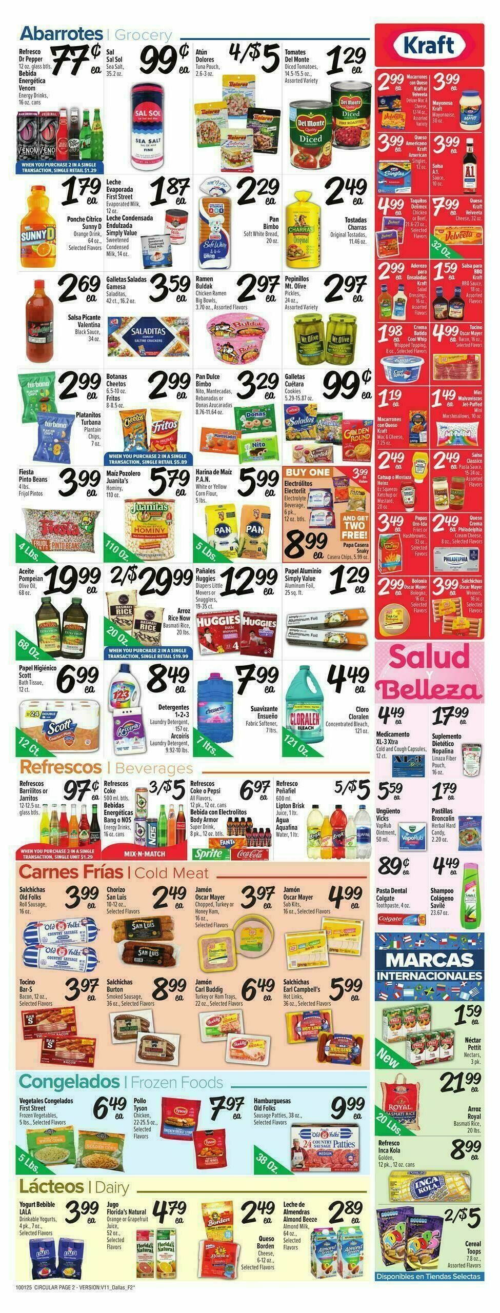 Fiesta Mart Weekly Ad from October 1
