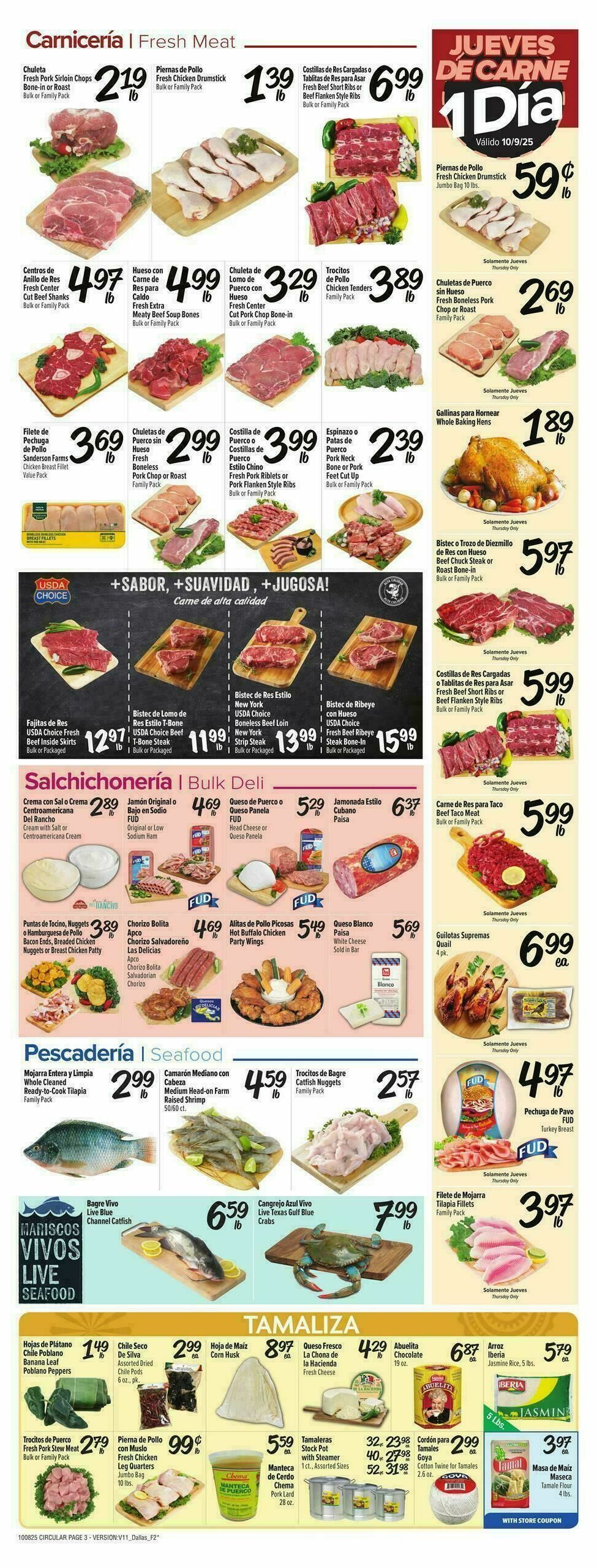 Fiesta Mart Weekly Ad from October 8