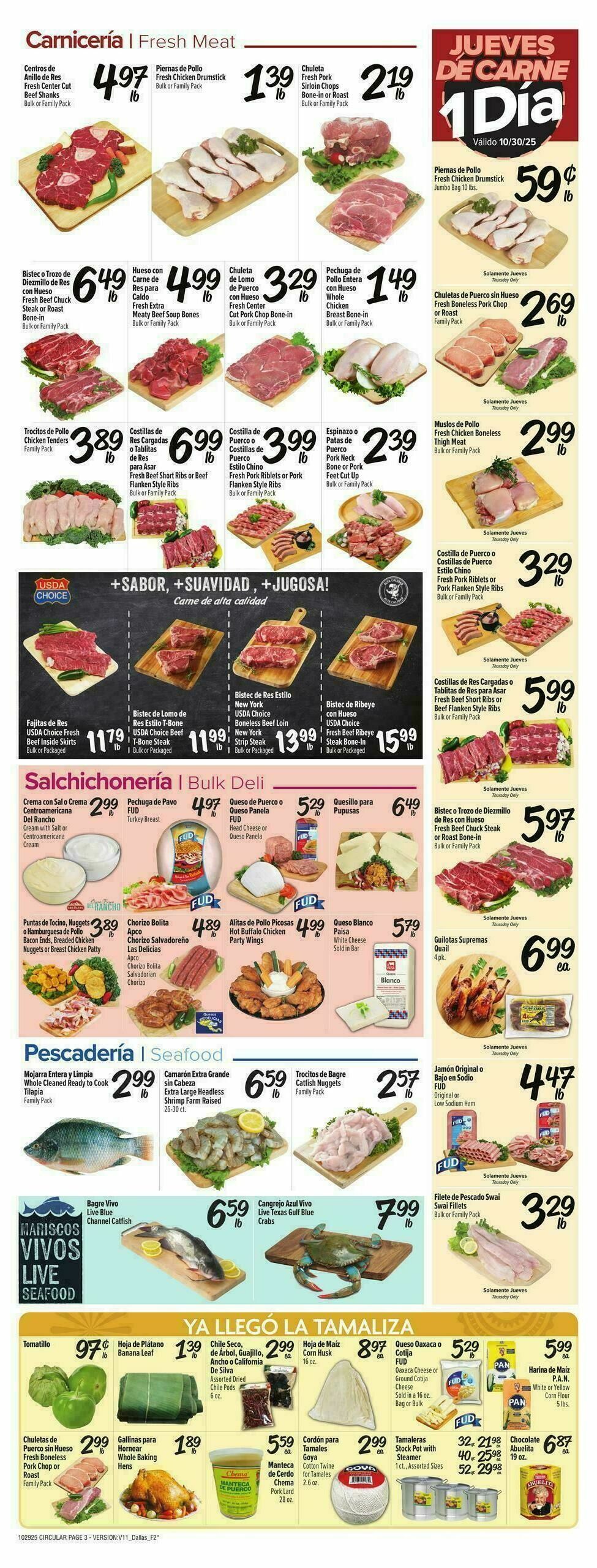 Fiesta Mart Weekly Ad from October 29