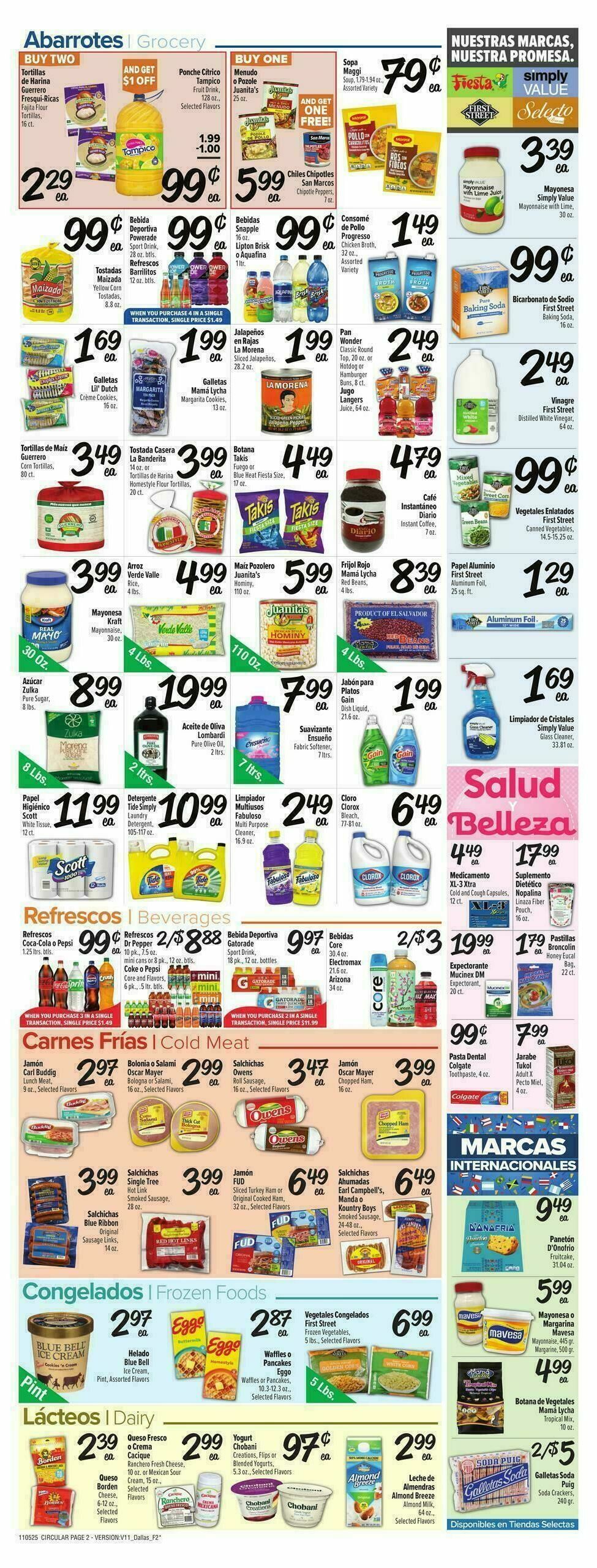 Fiesta Mart Weekly Ad from November 5
