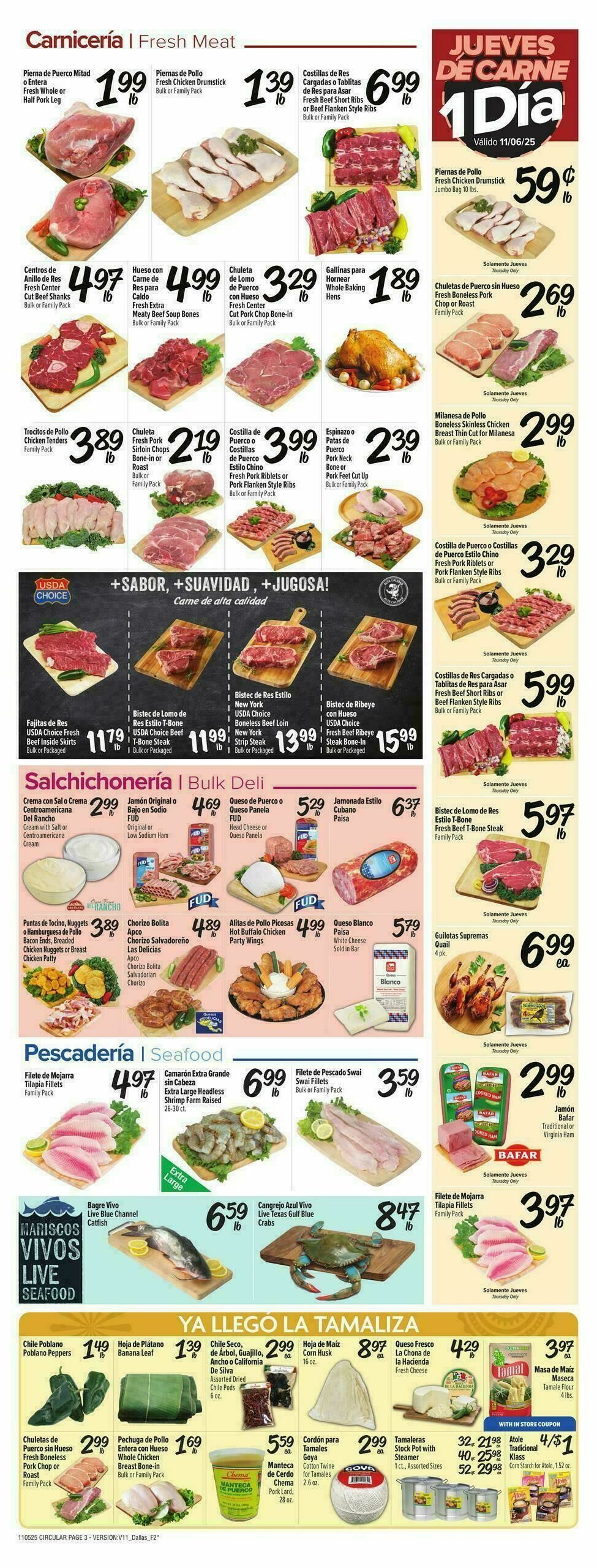 Fiesta Mart Weekly Ad from November 5