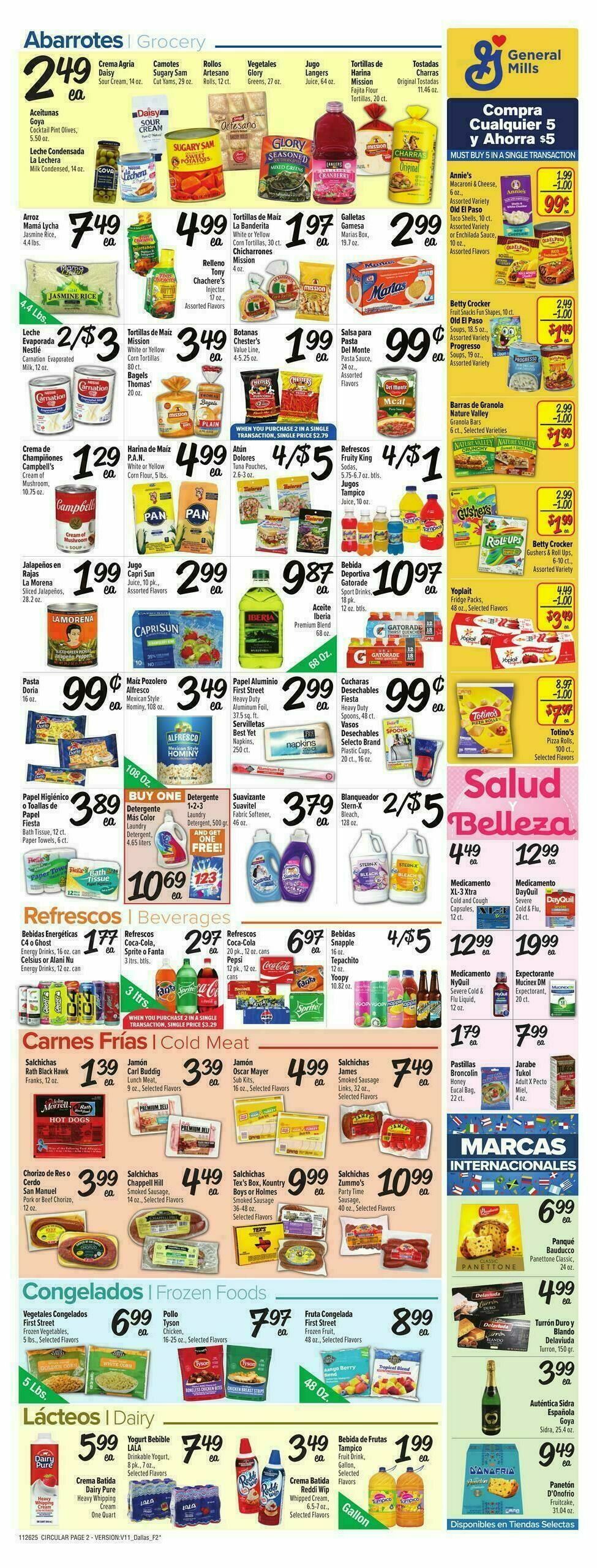 Fiesta Mart Weekly Ad from November 26