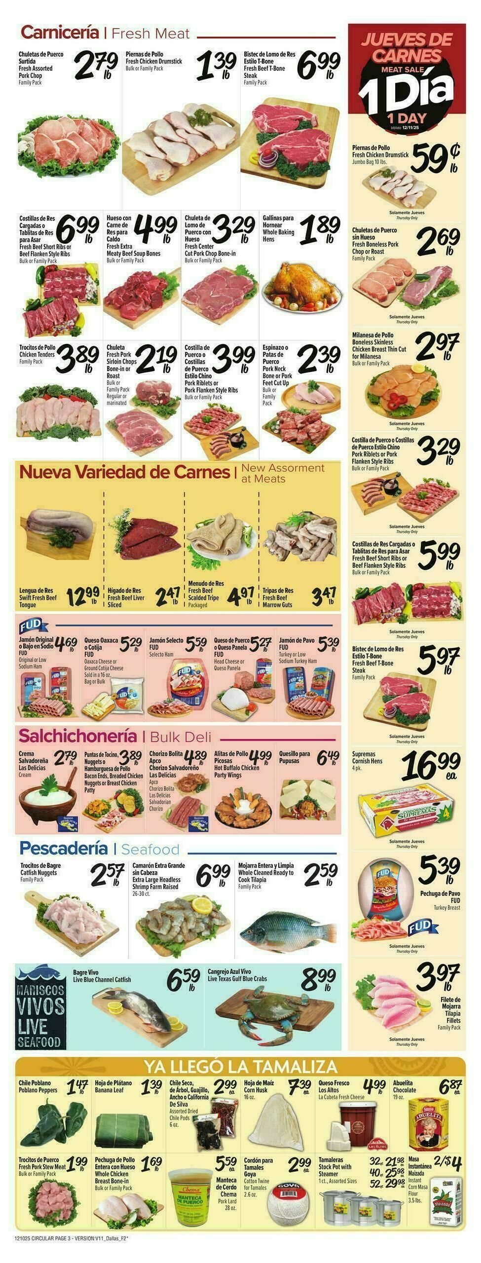 Fiesta Mart Weekly Ad from December 10
