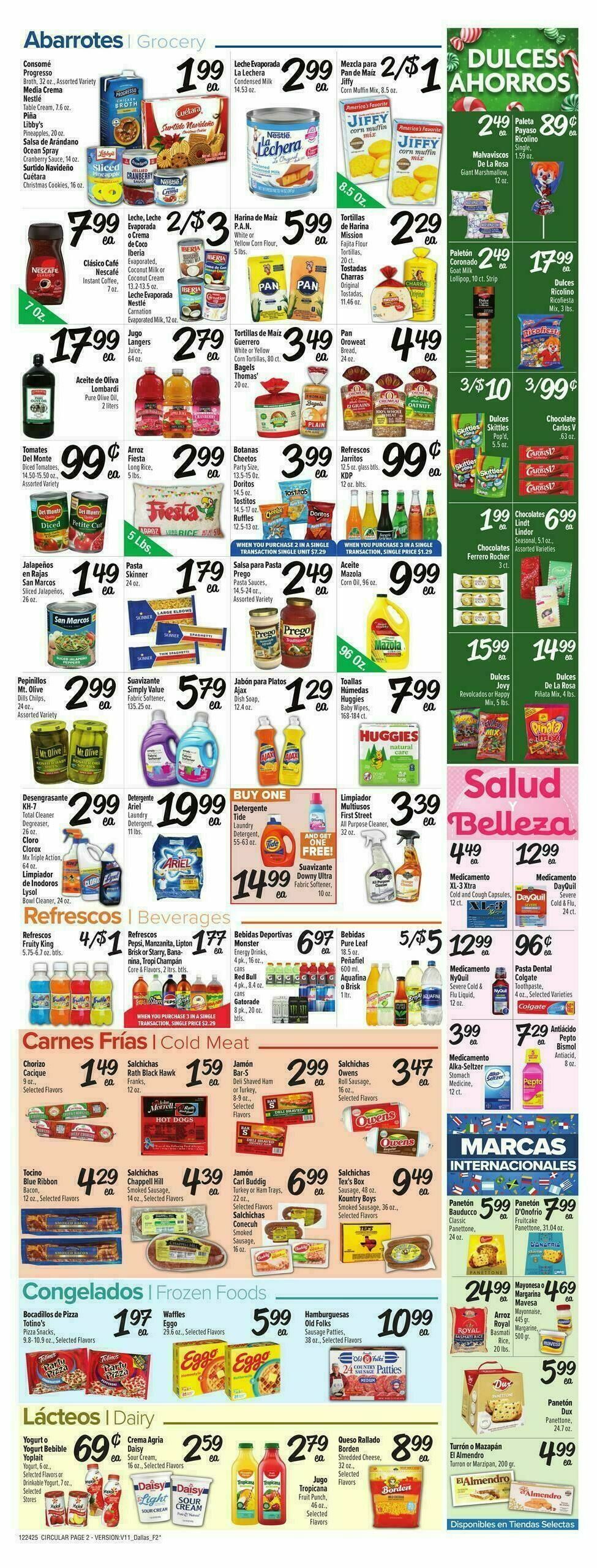 Fiesta Mart Weekly Ad from December 24
