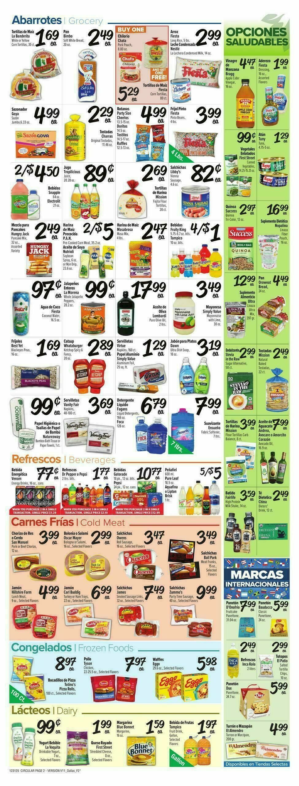 Fiesta Mart Weekly Ad from December 31