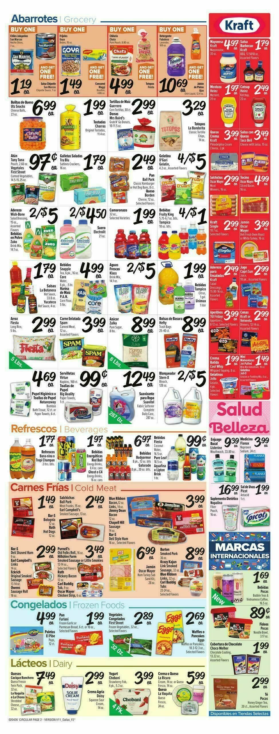 Fiesta Mart Weekly Ad from February 4