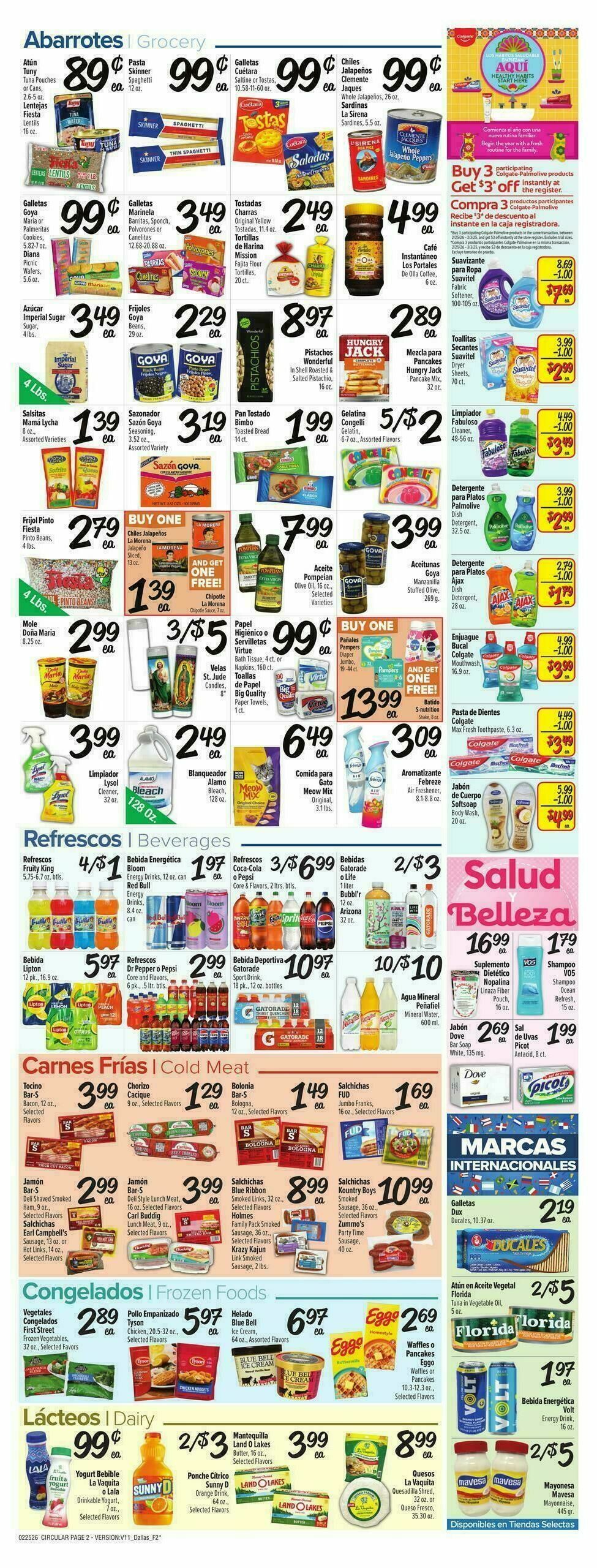 Fiesta Mart Weekly Ad from February 25