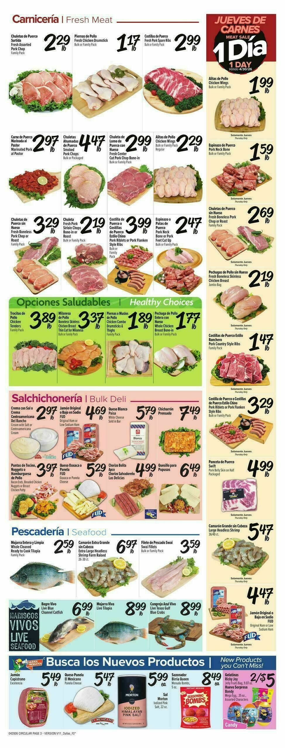 Fiesta Mart Weekly Ad from April 29