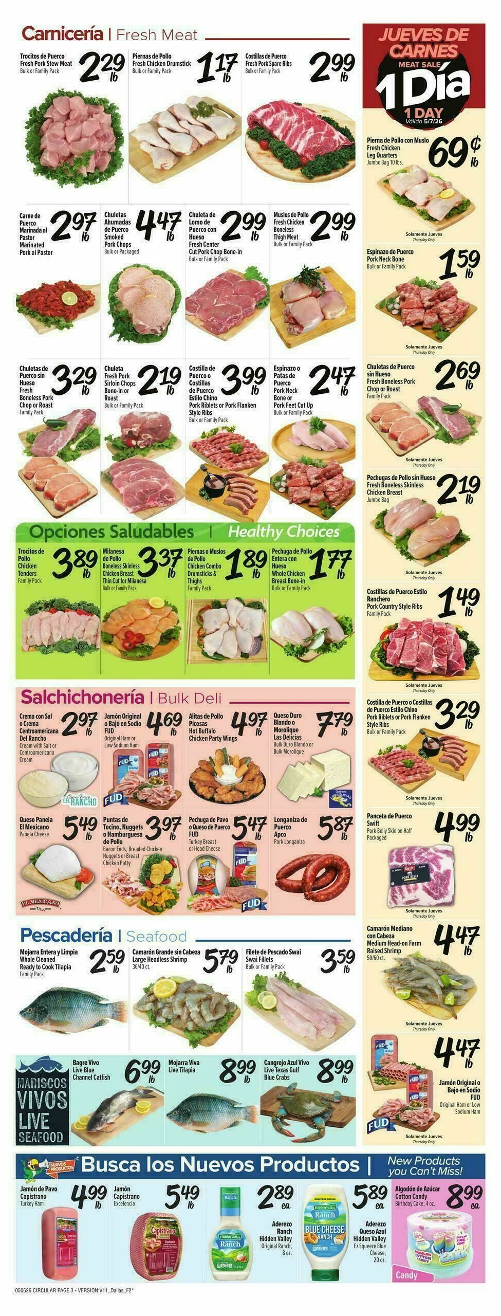 Fiesta Mart Weekly Ad from May 6