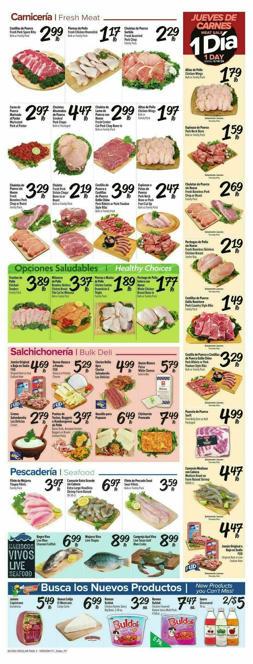 Fiesta Mart Weekly Ad from May 13