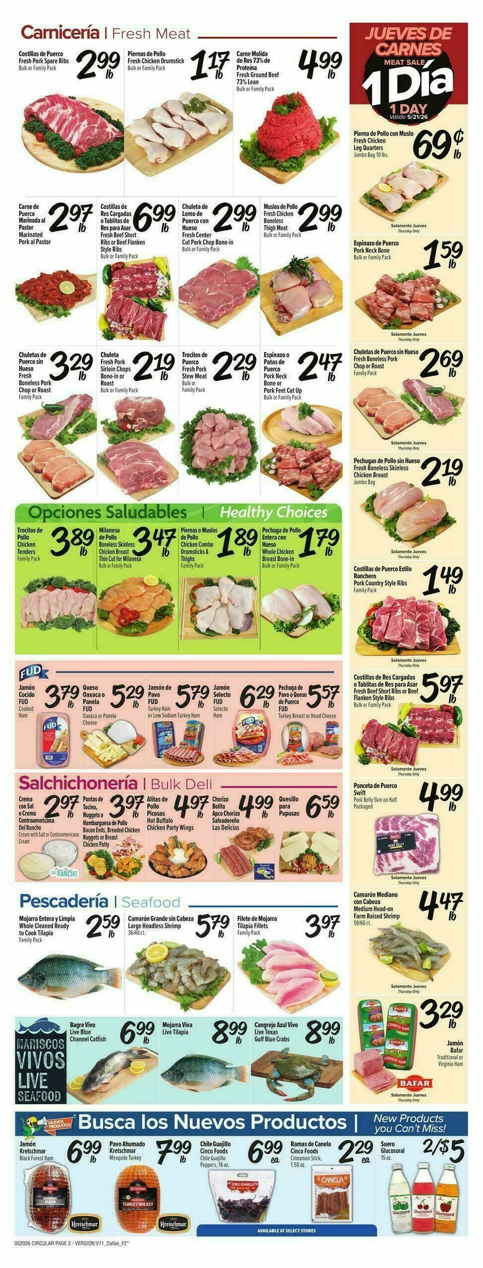 Fiesta Mart Weekly Ad from May 20